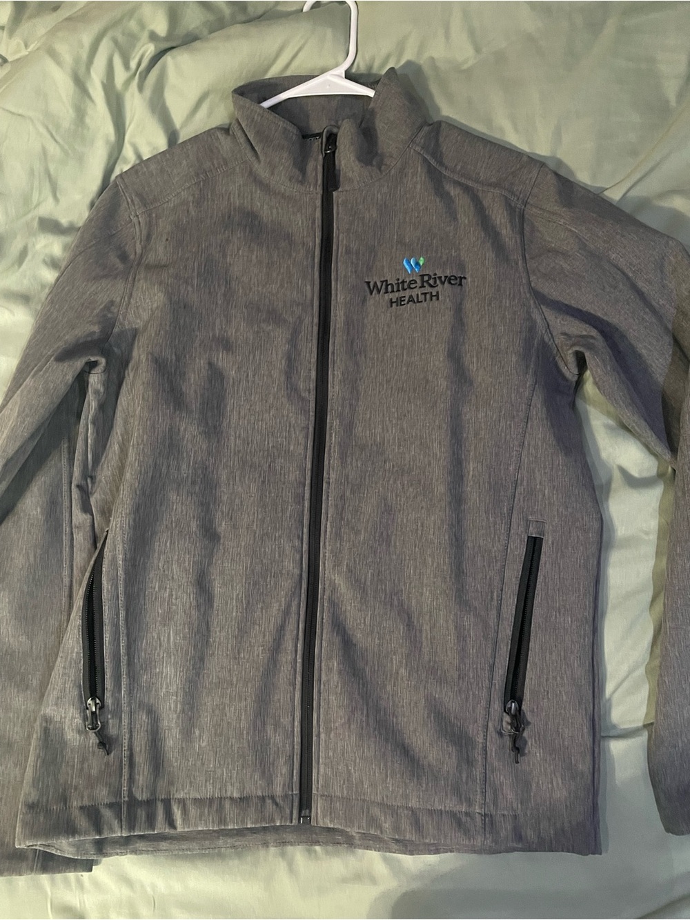 WhiteRiver Health Gray Softshell Jacket